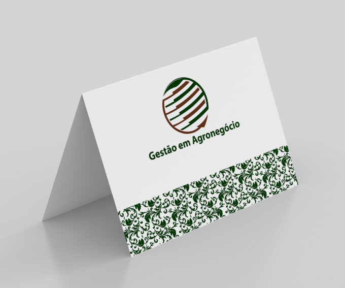 Convite Para Formatura Gestão em Agronegócio Verde Globo Terra