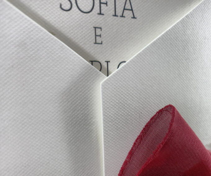 Convite Clássico para Casamento floral marsala Papel Especial Markatto