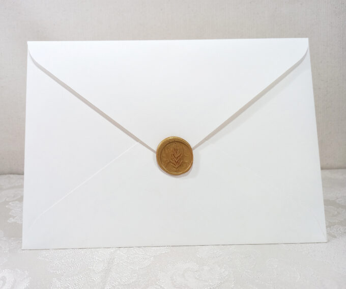 Convite com envelope carta casamento15 anos aniversário Papel especial